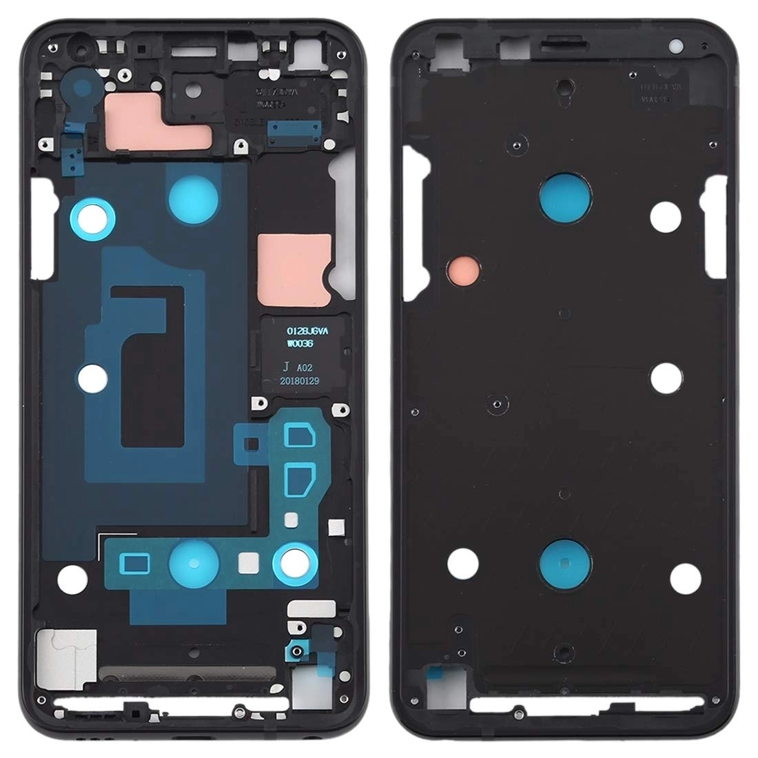 Wangyyy Front Housing LCD Frame Bezel Plate - LG Q7 / Q610 / Q7 Plus / Q725 / Q720 / Q7A / Q7 Alpha