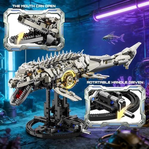 Mosasaurus - Precision Gear System Display Stand