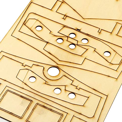 Wooden Sailing Boats Model - 1:18 DIY Assembly