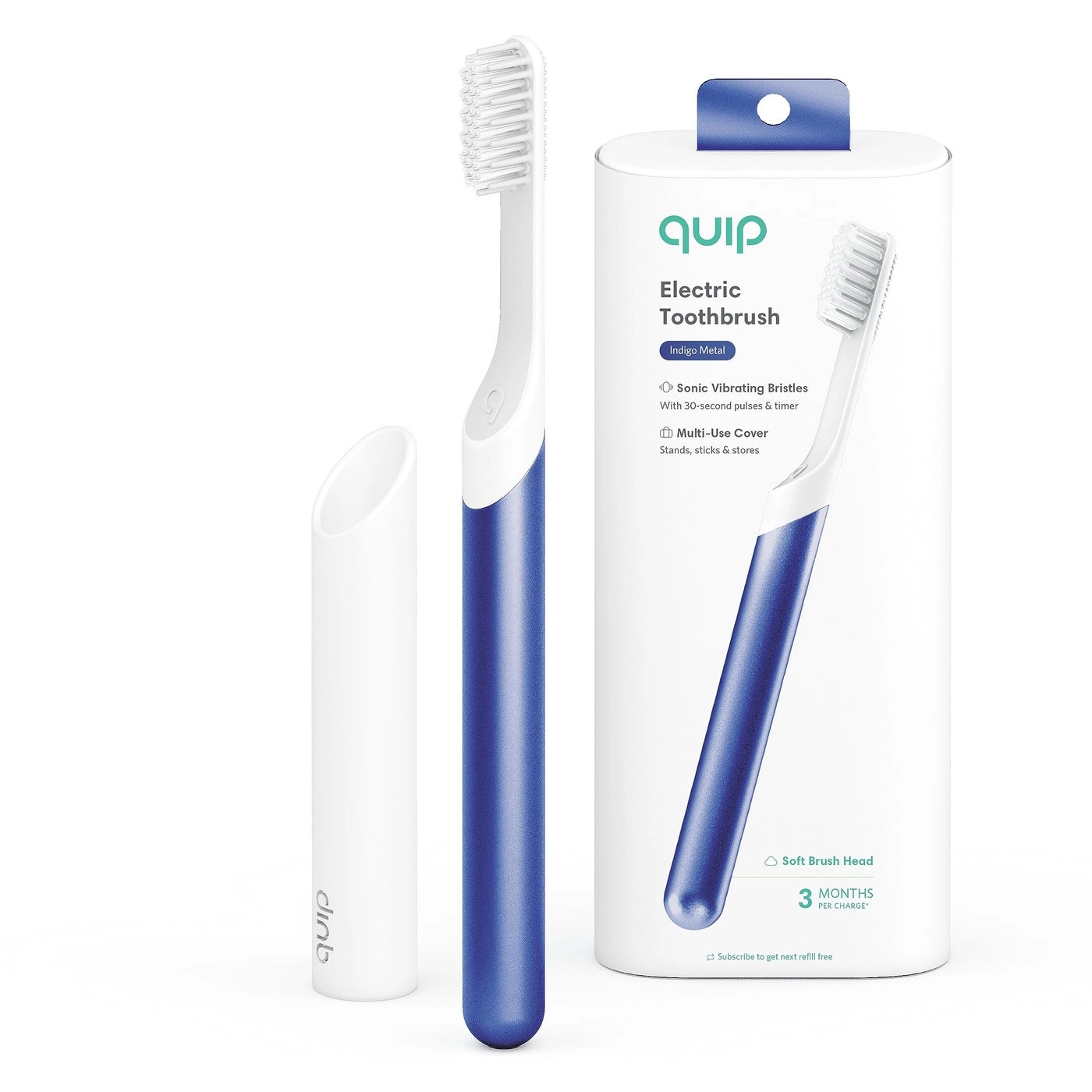 Sonic Toothbrush - Timed Replaceable Head 3 Month Battery Life