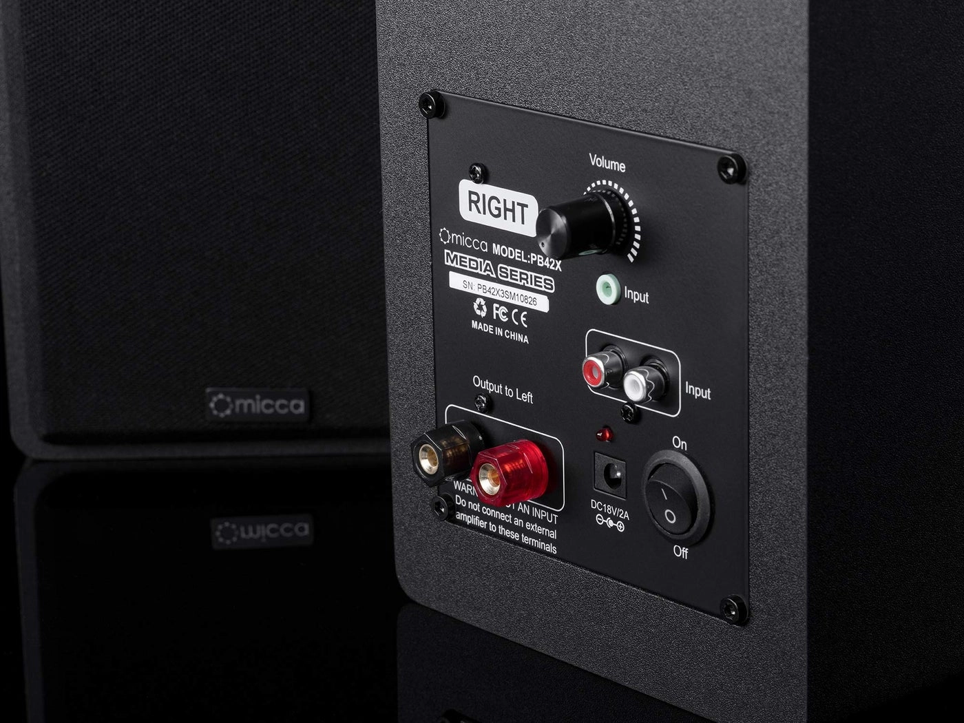 PB42X - 2-Way 30-Watt RMS Power