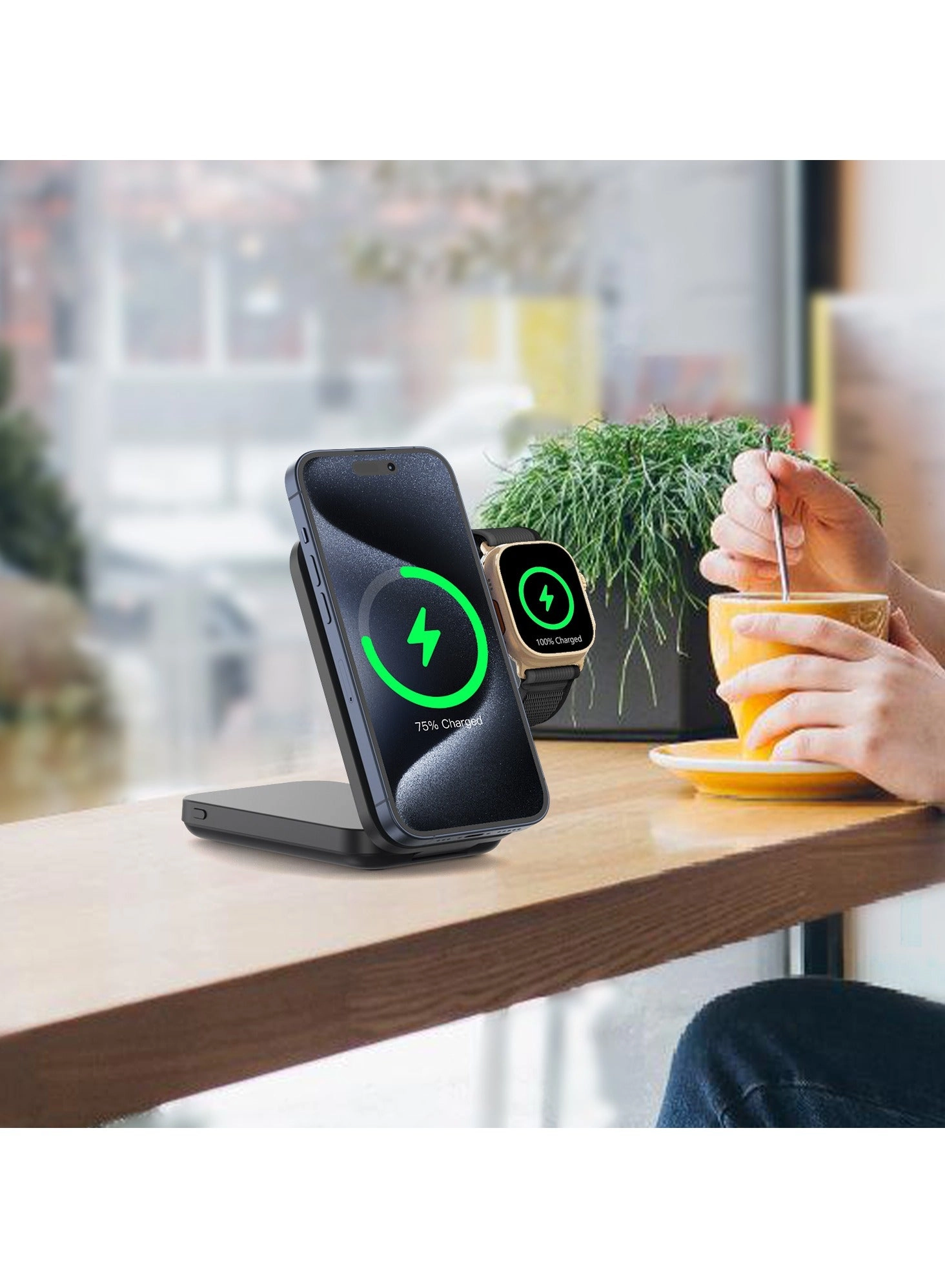 Magnetic Power Bank - 10000 Watt-hour PD 20W 2 Port