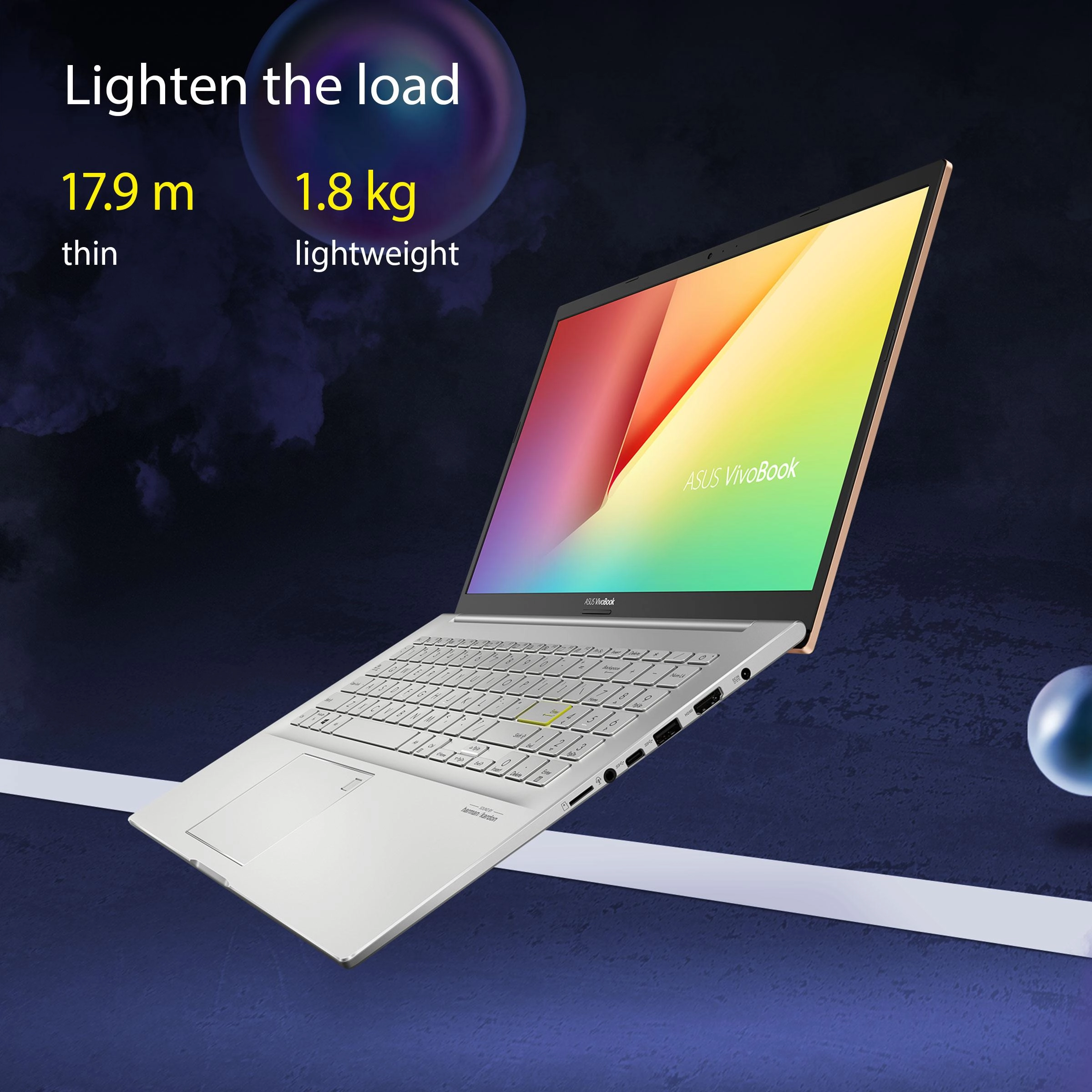 Vivobook 15 OLED K513EQ-OLED107T - 15.6'' Core i7-1165G7 16GB DDR4 1TB SSD
