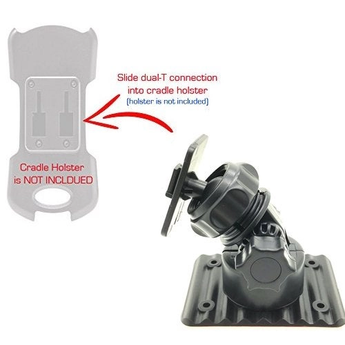 Multi Angle Adhesive Dashboard and Console Mount