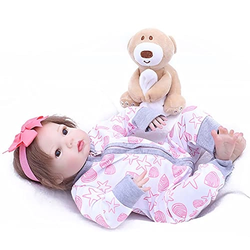 Reborn Baby Doll - 16.5 Inch Vinyl Toddler Girl