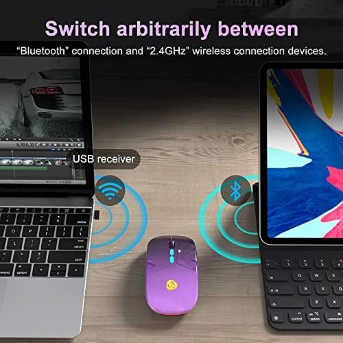 LED Wireless Mouse - Bluetooth