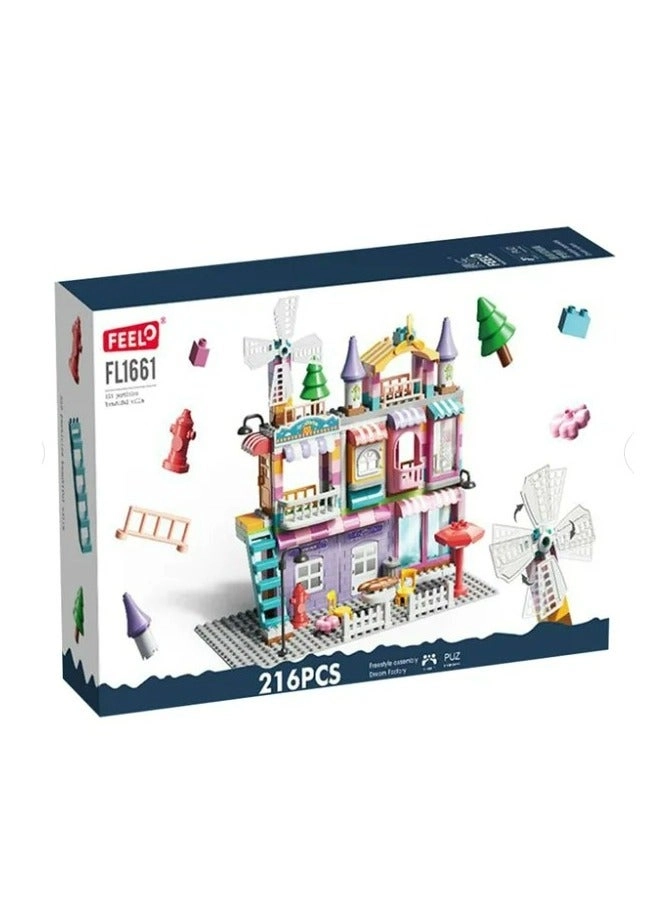 Girls Villa FL1161 - Building Blocks