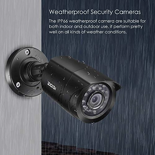 8CH 1080N/720P 4-IN-1 DVR - 1TB 8 channels