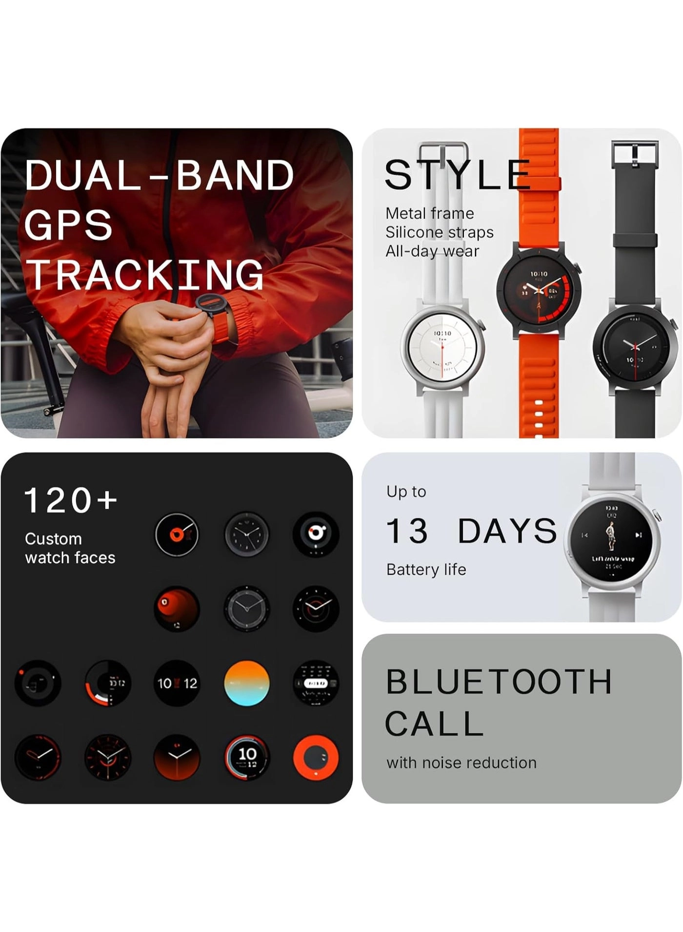 Watch 3 Pro Brushed Metal GPS