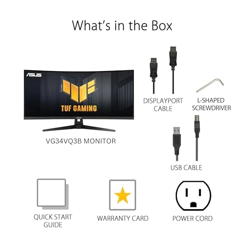 VG34VQ3B - 34 Inches 3440x1440