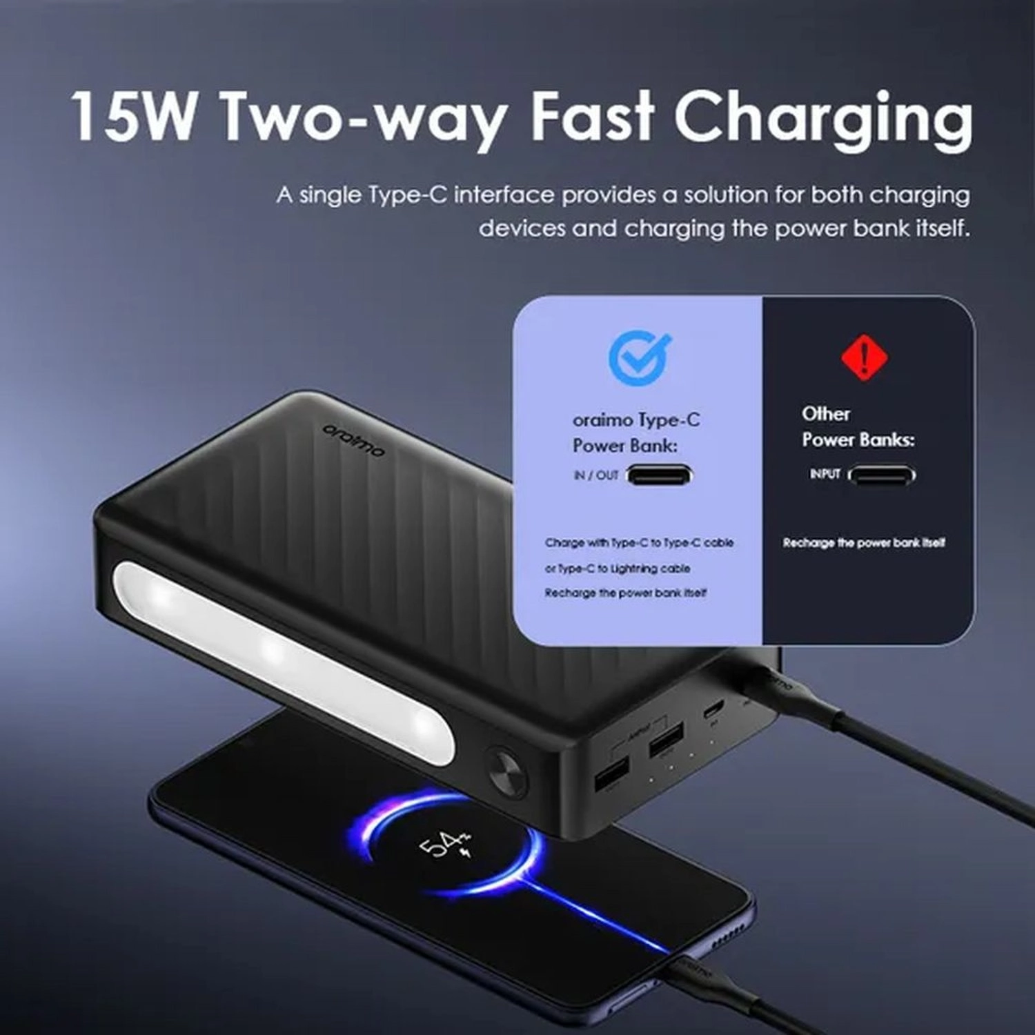 Traveler 3 - 27000mAh 15W