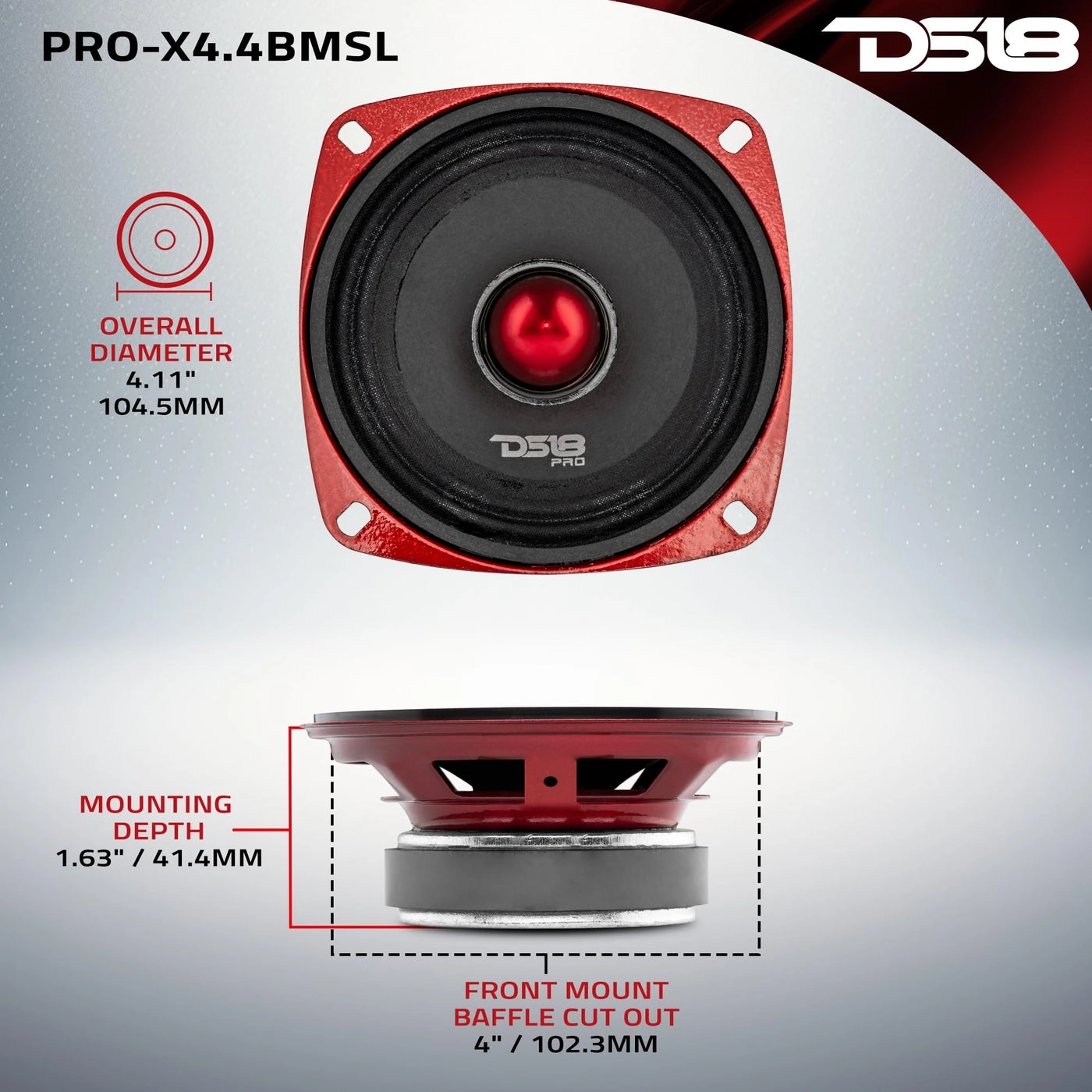 PRO-X4M - 4 Inches Surround Sound