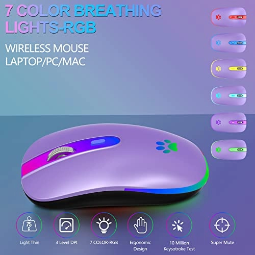 Rechargeable Optical Mouse - Wireless