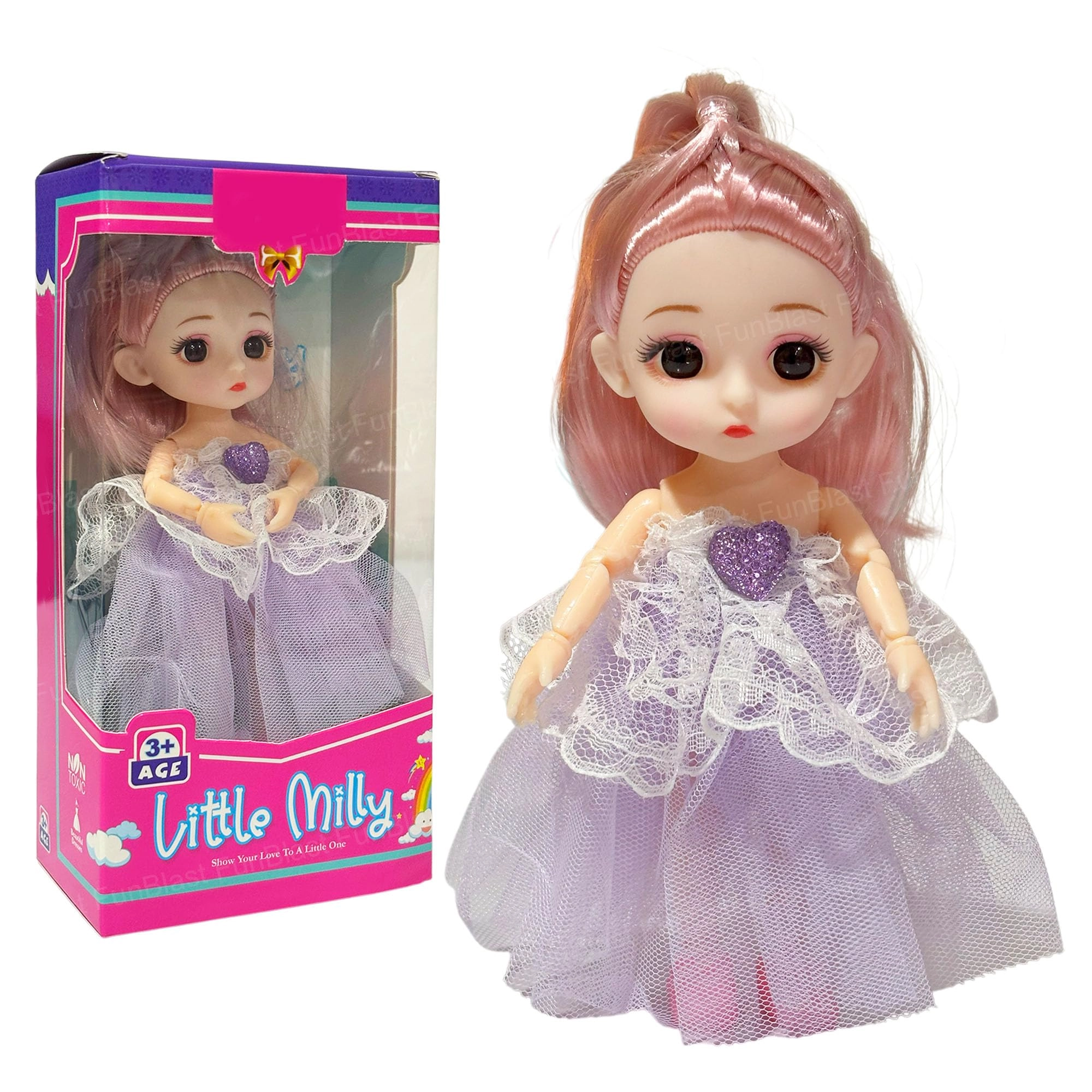 Princess Doll - 16 Cm Plastic Ages 3+