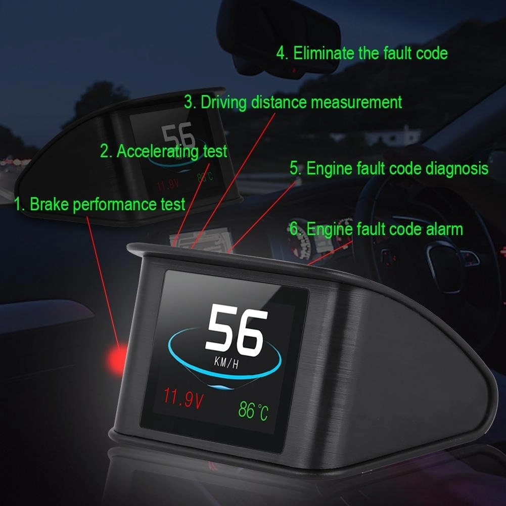 P10 - Universal Car HUD OBD2