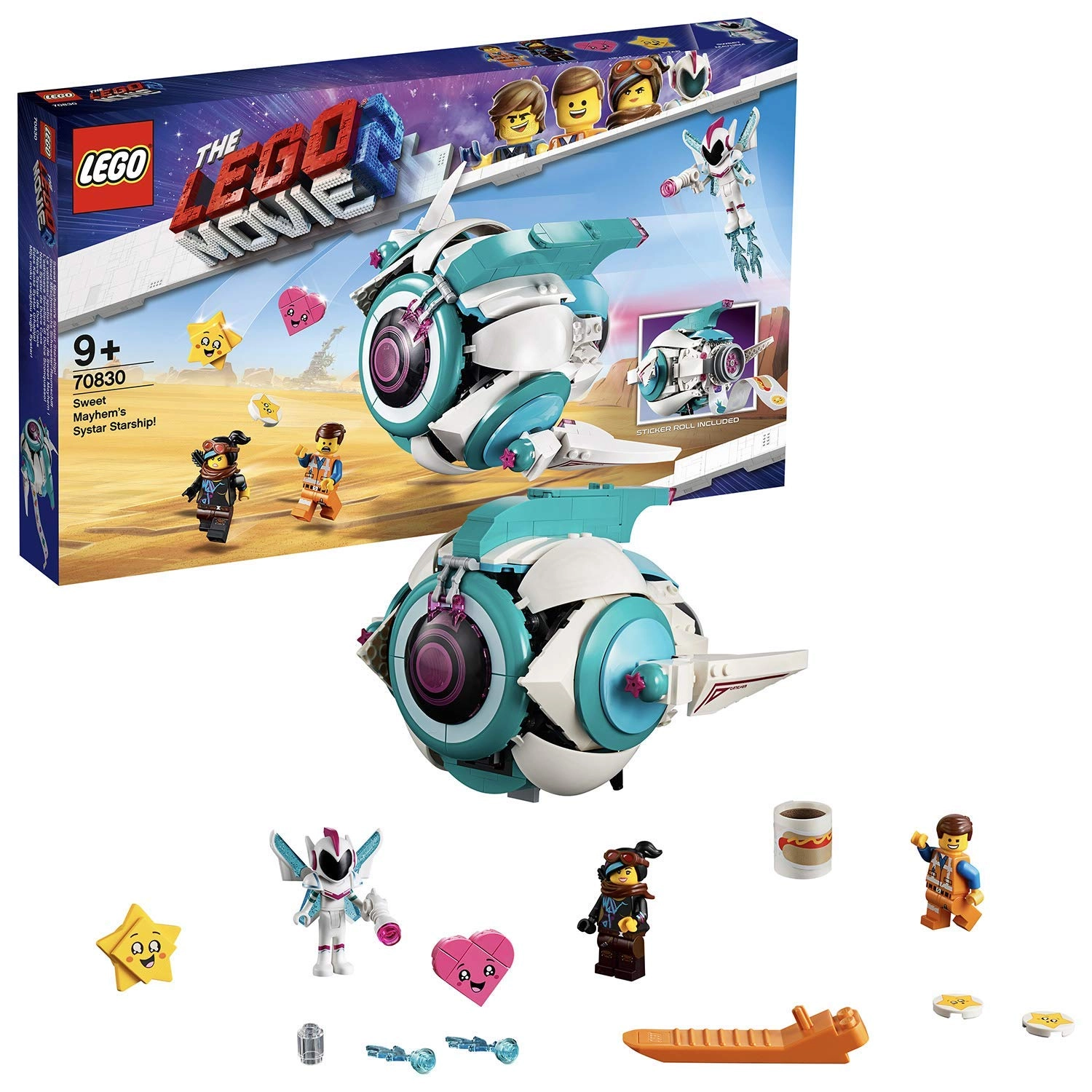 LEGO Sweet Mayhem’s Systar Starship (70830)