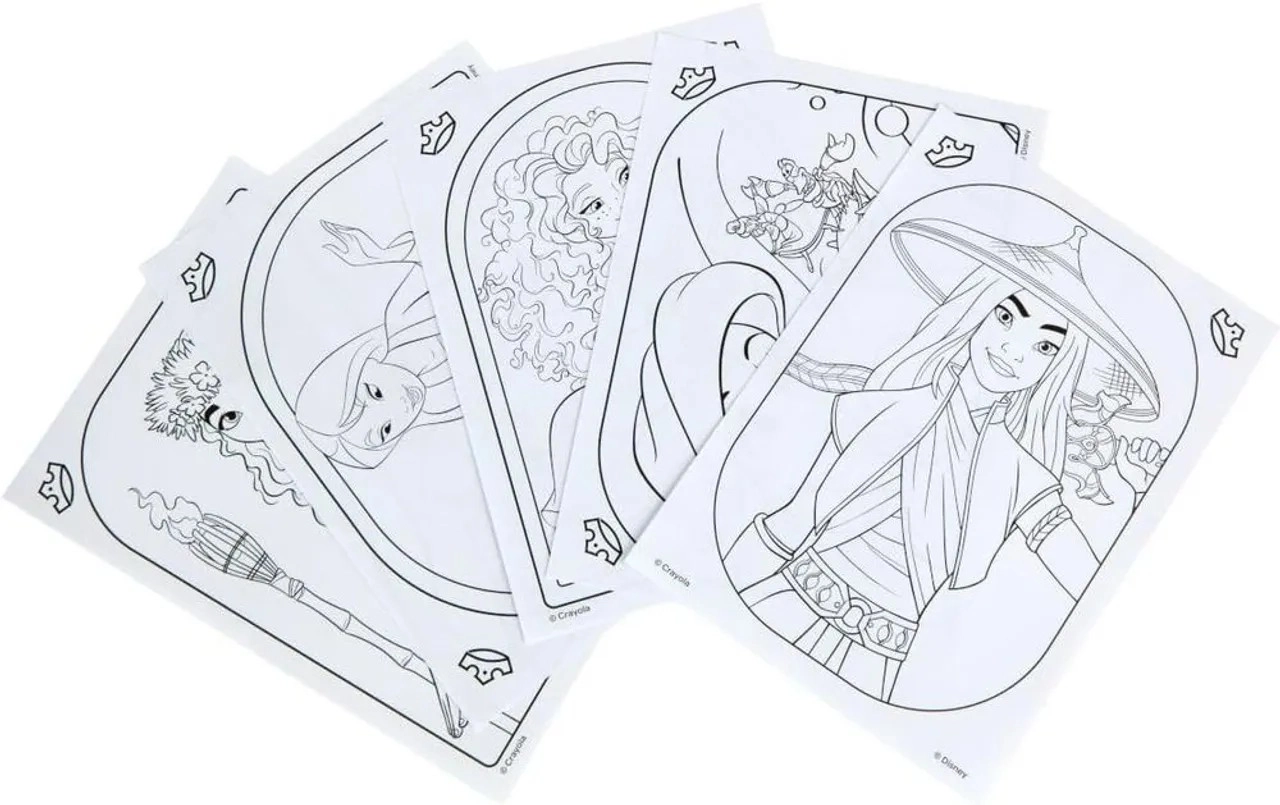 Disney Princess Color And Sticker Activity Set - 3+ years