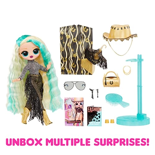 Western Cutie Fashion Doll - Surprise Accessories Ages 3+