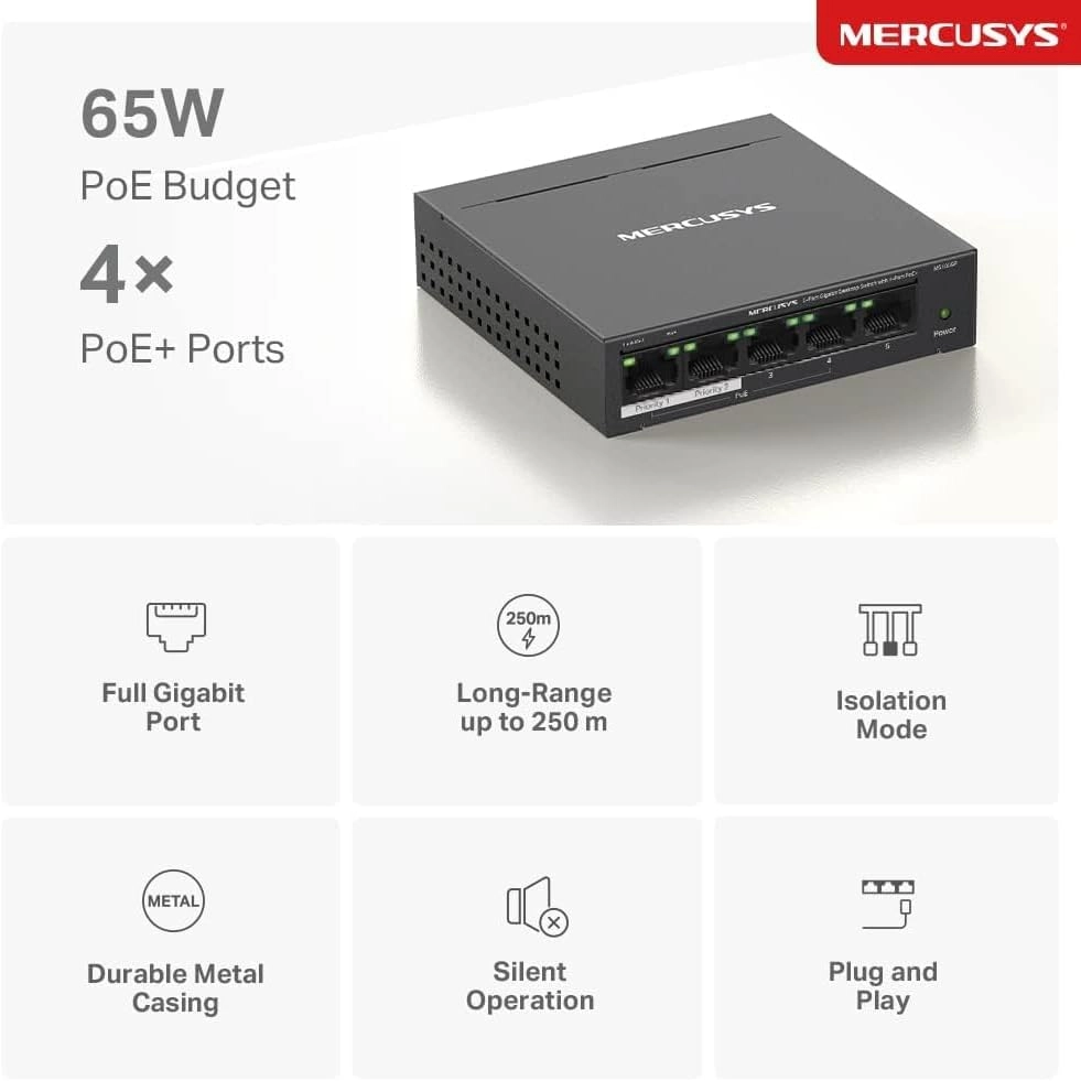 MS105GP 5-Ports