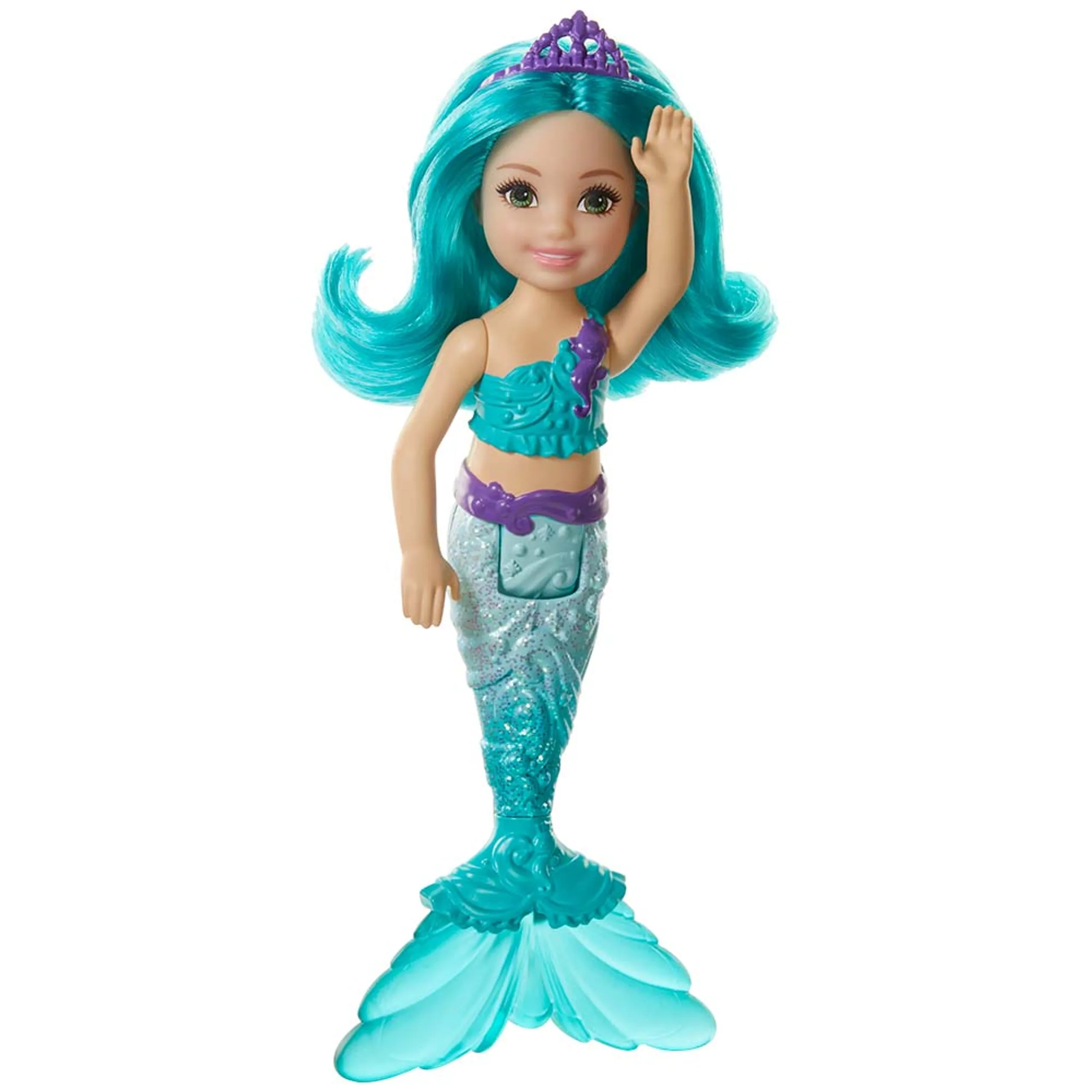 Barbie Dreamtopia Chelsea Mermaid Doll - 6.5-Inch Multicolor Ages 3+