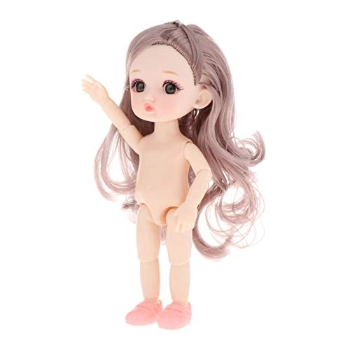 BJD Doll - 1/12 Plastic Long Hair
