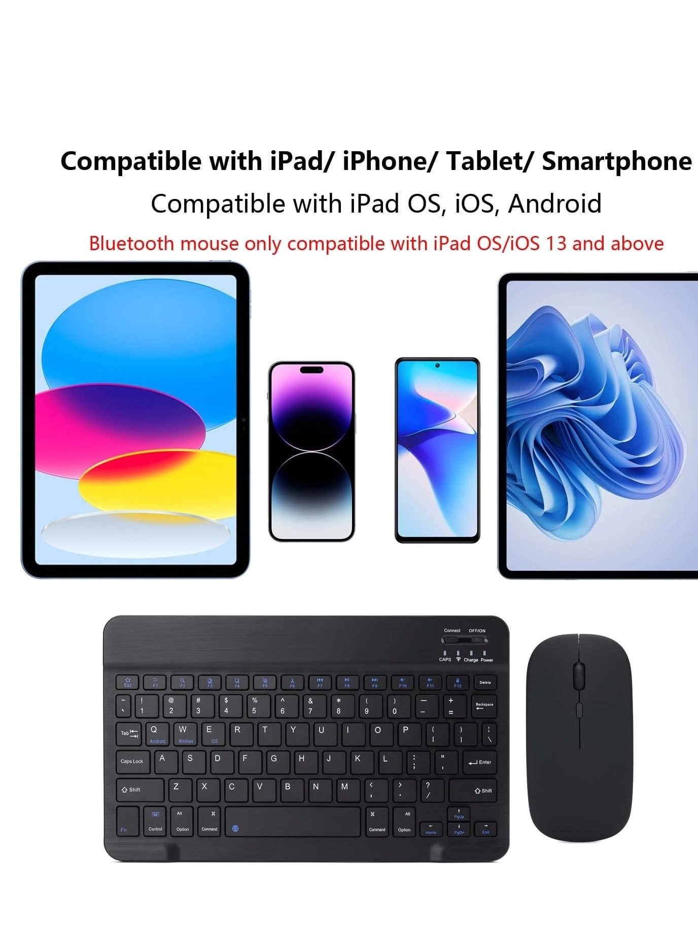 Wireless Keyboard & Mouse Combo - Wireless