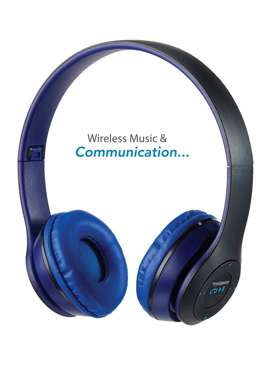 Touchmate TM-BTH500BL - Wireless Headphone
