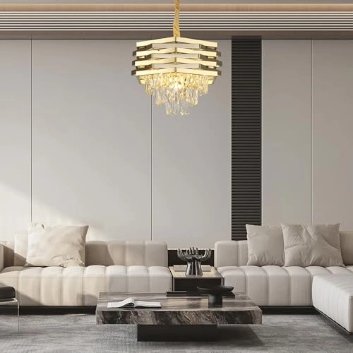 Modern Crystal Chandelier - 150 cm chain (adjustable)
