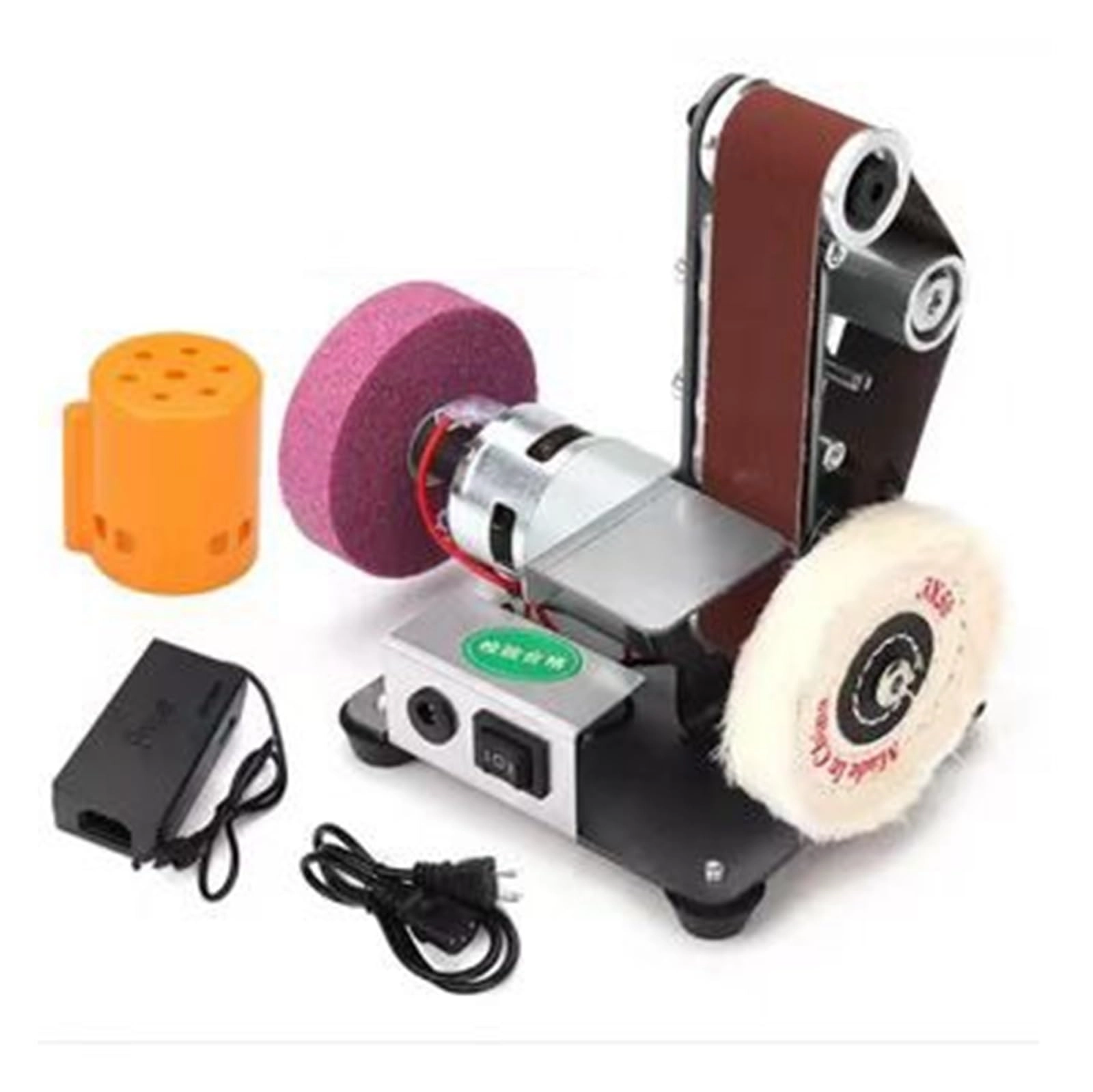 Mini Belt Sander - 7 Variable Speed 10 Sanding Belts