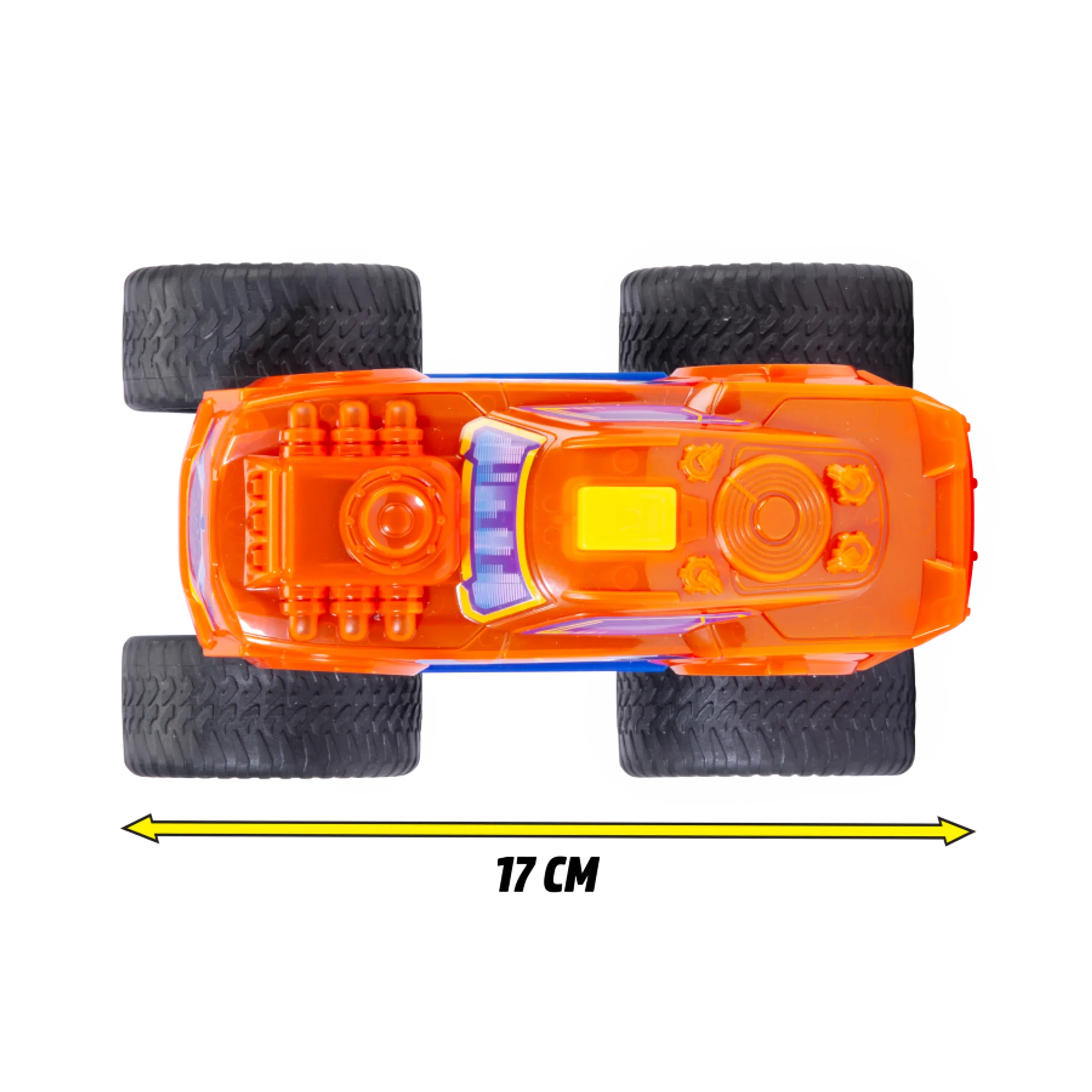 Sonic Smasher - 17 cm pull-back sound light