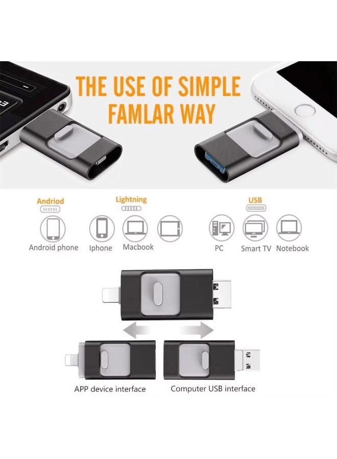 Four-in-one USB Cross OTG Flash Drive 32GB