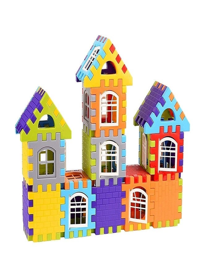 My Happy House Home Building Blocks - 72pcs