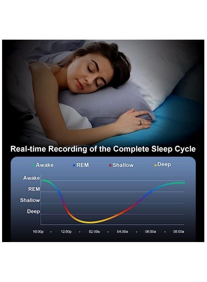 SR09 - Smart Ring IP68 Waterproof Heart Rate Monitor