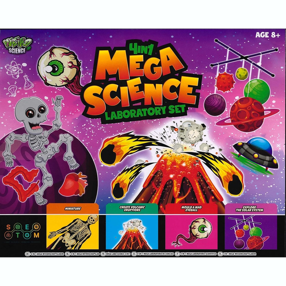 RMS Mega Science Lab Playset Astronomy Biology Geology - 43 pieces