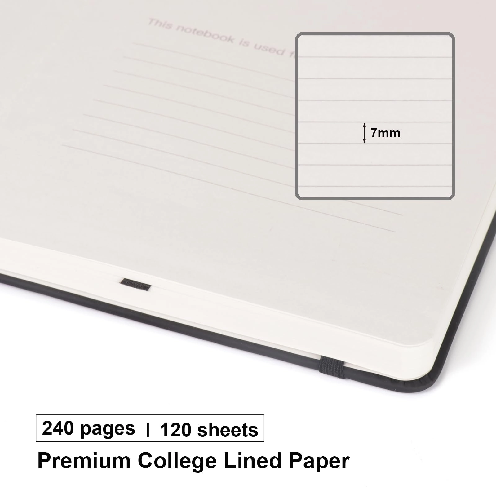 Lined Journal Notebook - A5