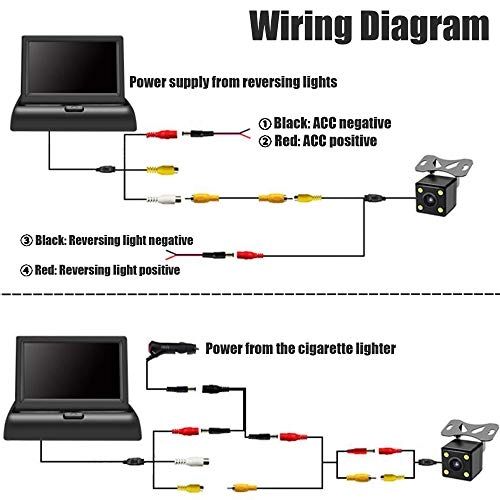 Rear Viewing Monitor - 4.3 Inches
