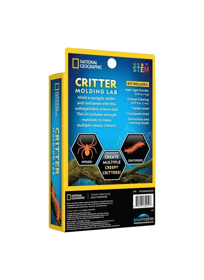 National Geographic Critter Molding Lab Kit - STEM Ages 8+