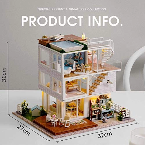 Dollhouse Kit Ancient Town - 1:24