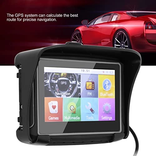 G-P-S Navigator for Motorcycles Germany Map FGGZBDLFF - 4.3 inch