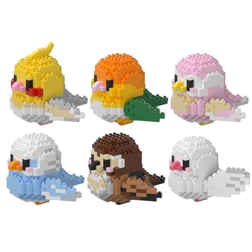 Cute Bird Mini Building Blocks - Cute Bird 6 pcs
