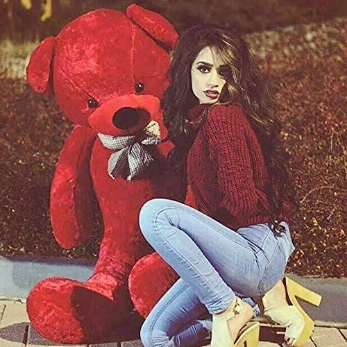 Teddy - 5 Feet Light Red