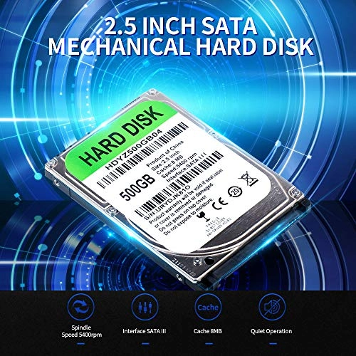2.5" 5400rpm 8MB SATA 6Gb/s (ametoys787881373071) - 500GB