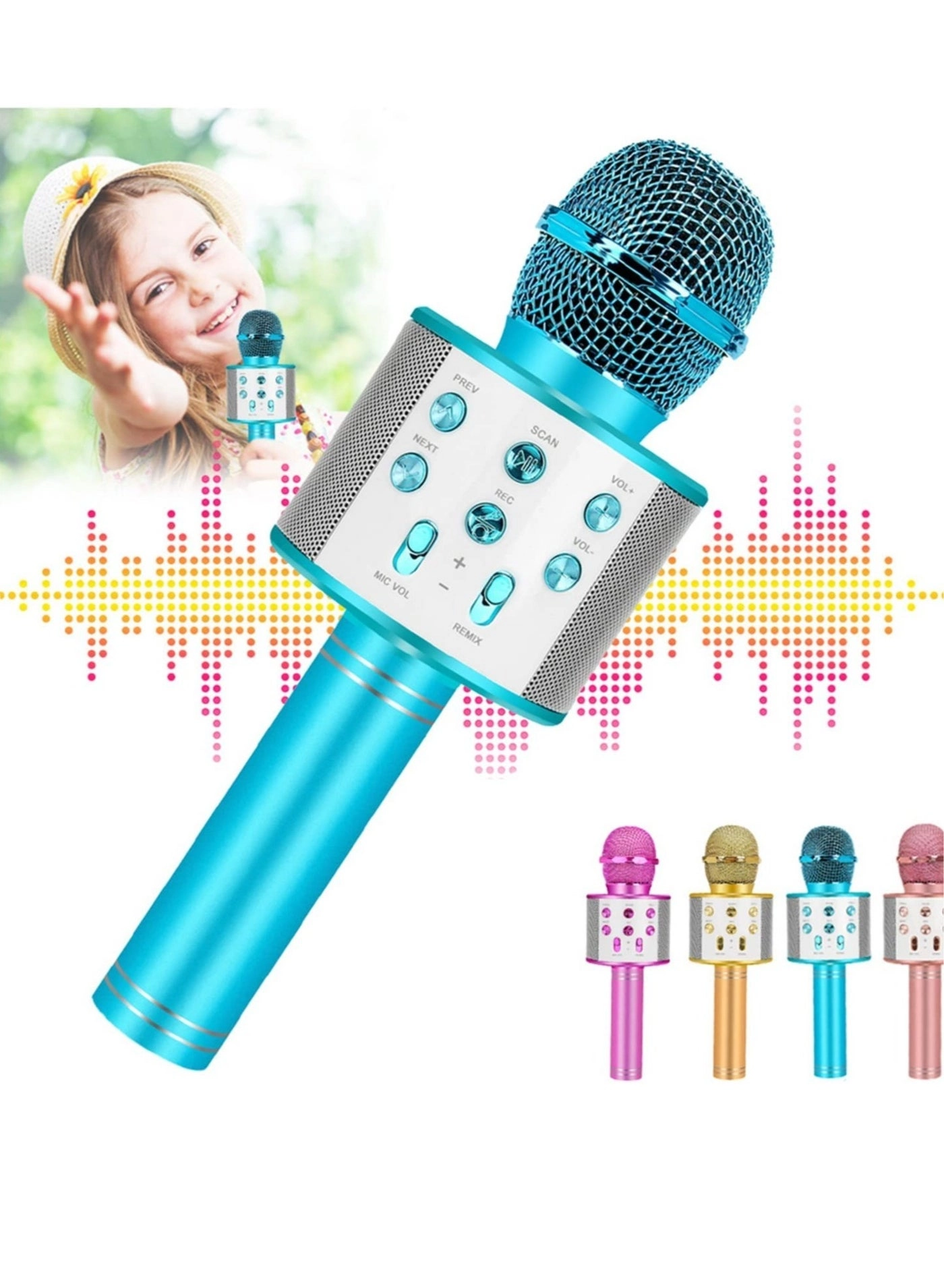 Karaoke Microphone - 3 to 12 years