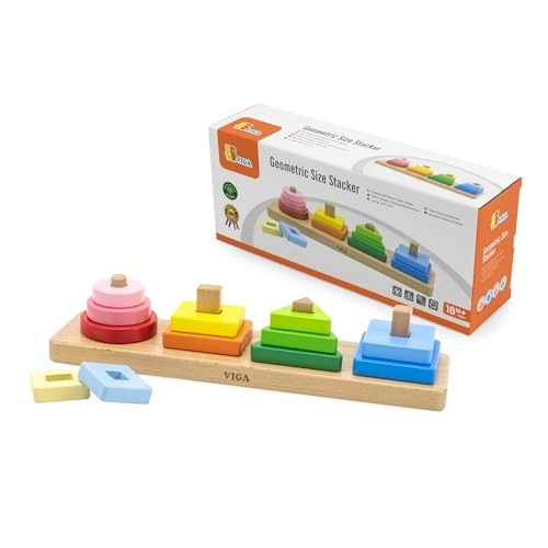 Geometric Size Stacker - 18.0 months