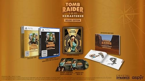Tomb Raider 1-3 Remastered Deluxe Edition - PlayStation 5