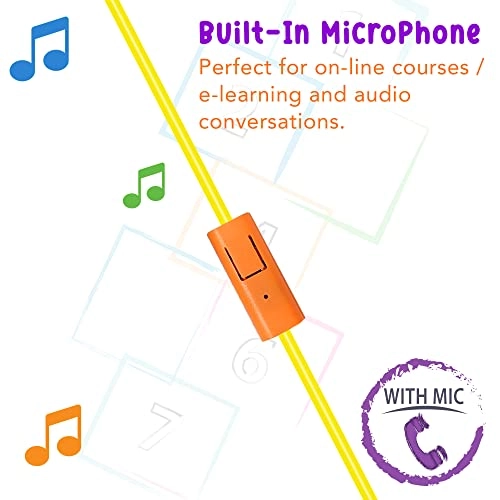 Action Kids Headphone with Microphone Wired Headphone