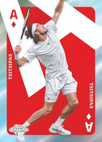 Chrome Tennis Hobby 2024 - 12 Packs Per Box 8 Cards Per Pack