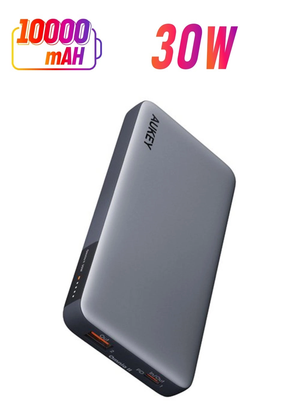 PB-Y41 - 10000mAh 30W 1 USB-A 1 USB-C