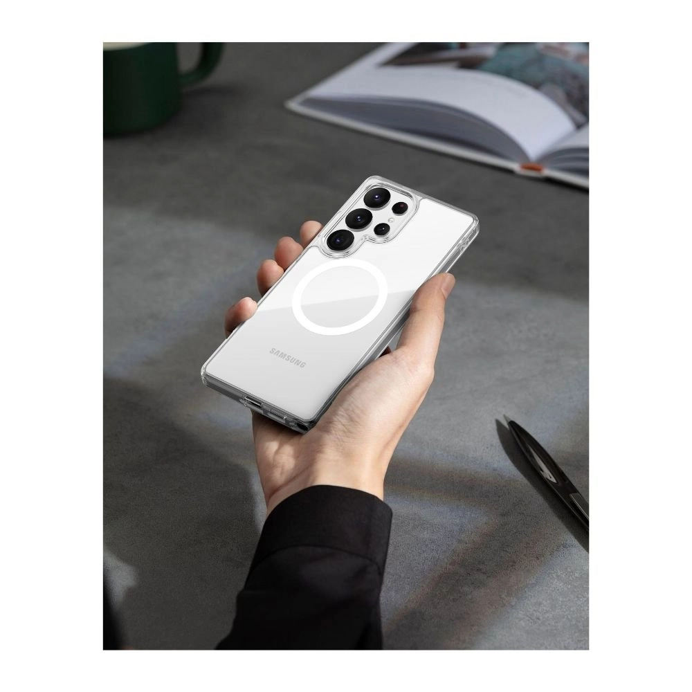 Zepho Clear Case with MagSafe for Samsung Galaxy S25 Ultra