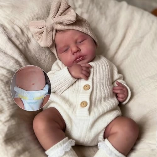 Reborn Baby Doll - 20 in Silicone Vinyl Ages 7+